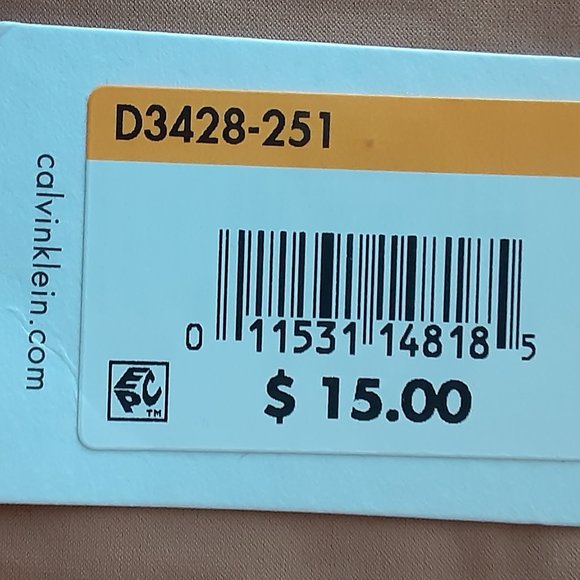 Calvin Klein nude tan laser cut women's thong underwear - Picture 7 of 8